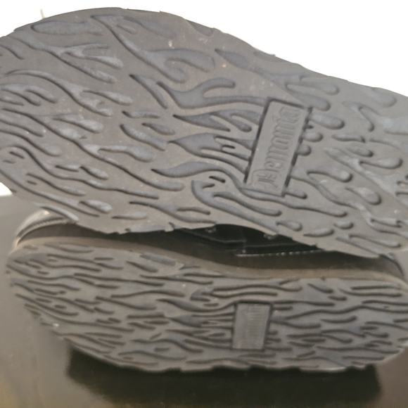 Demonia Black Platform Mary Jane Shoes with Spikes - Picture 5 of 5